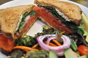 Smoked Salmon Salad Sandwich
