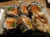Smoked Salmon Sushi