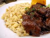 German Meatballs With Spaetzle