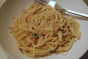 Spaghetti With Four Onions