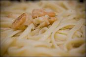 Spaghetti With Clam & Shrimp Sea Sauce