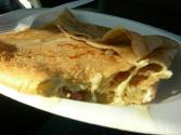 Spinach Crepes With Salmon