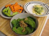 Shredded Carrot In Spinach Gravy