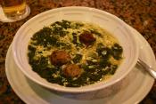 Spinach And Meatball Soup