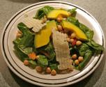 Spinach Salad With Avocado Dressing
