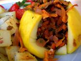 Lamb Patties With Summer Squash