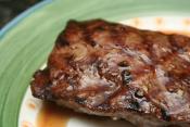 Charcoal Broiled Steak Orange Marinade
