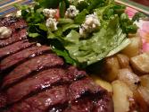 Steak With Blue Cheese