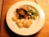 Steak With Rosemary Cheese Butter