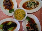 Steamed Eggs And Fish Fillets