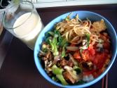 Stir-fried Rice With Bean Sprouts