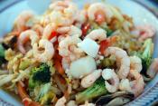 Stir Fried Scallops With Mixed Vegetables