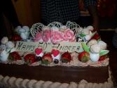 Strawberry Cake Part 3 - Decorating