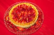 Strawberry Cheesecake Pie