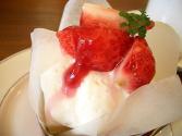 Rhubarb Strawberry Coffee Cake
