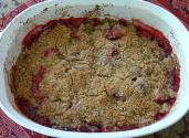 Rhubarb Strawberry Dessert Sauce