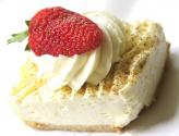 Streusel Topped Strawberry Cheesecake Squares 