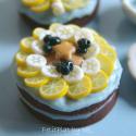 Carob Strawberry Torte