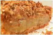 Streusel Topped Pear Pie 