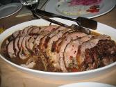 Stuffed Boneless Lamb Roast