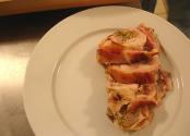 Spinach Stuffed Chicken Legs