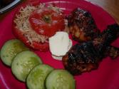 Tuna Stuffed Cucumbers