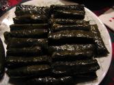 Rice Stuffed Grape Vine Leaves