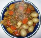 Stuffed Pork Chop Supper