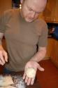 
Baked Snapper With Stuffing Balls 