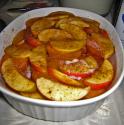 Apples And Sweet Potatoes Flambe