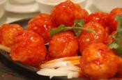 Cantonese Meat Balls In Sweet And Sour Sauce