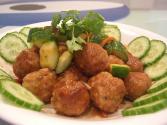 Sweet-and-sour Chinese Meatballs