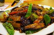 Eggplant Szechwan Style