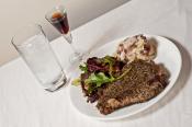 Peppery T-bone Steaks And Chiucorn