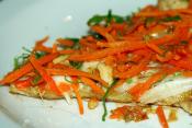 Thai Chicken Pizzas