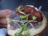 Toasted Sardine Canape