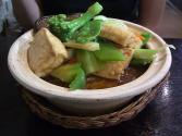 Tofu Vegetable Soup Oriental