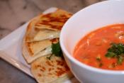 Tomato Avocado Quesadillas