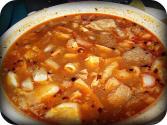 Tripe & Hominy Soup