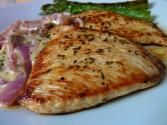 Turkey Escalopes With Asparagus