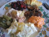 Molded Turkey And Cranberry Salad