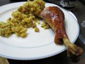 Turkey Legs With Almonds