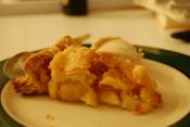 Vanilla Sour Cream Pie