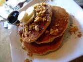 Vegan Banana Pecan Pancake