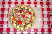 Nutty Blue Cheese Vegetable Dip