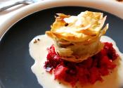 Vegetable Cannelloni With Cream Sauce