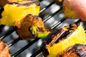 Vegetable Meat Kabobs