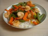 Vegetable Shrimp Stir Fry
