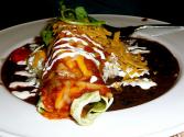 
Brinjals With Cheese And Vegetable Sauce