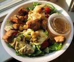 Vinaigrette Dressing And Croutons